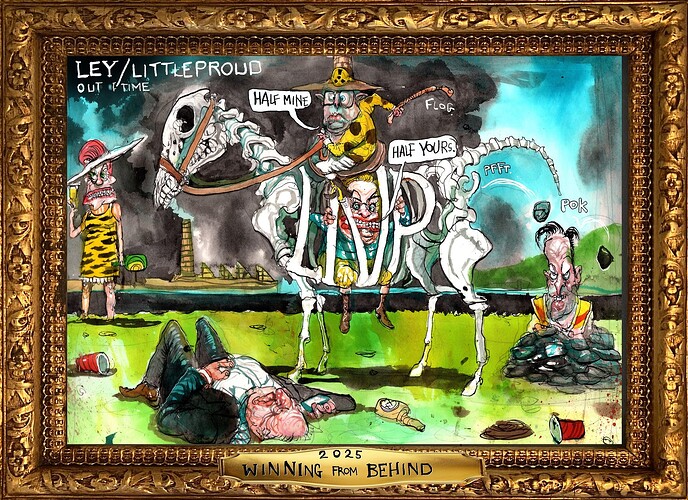 20251104 - David Rowe on Melbourne Cup Day