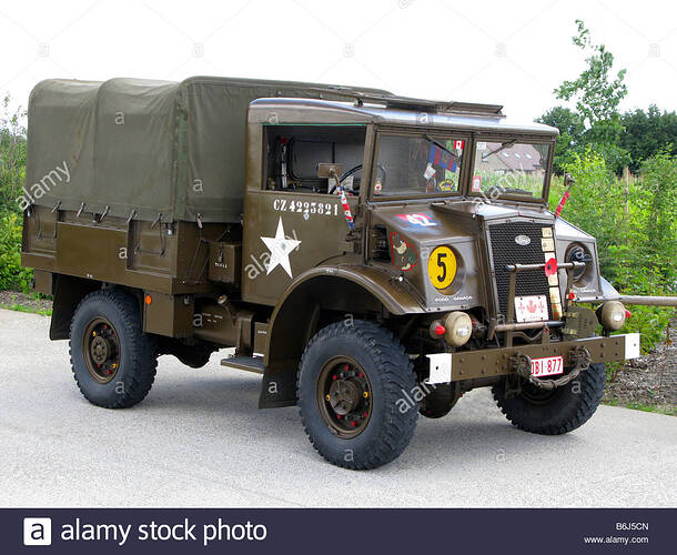 canadian-ww2-military-truck-model-ford-f15a-cmp-approx-1943-B6J5CN