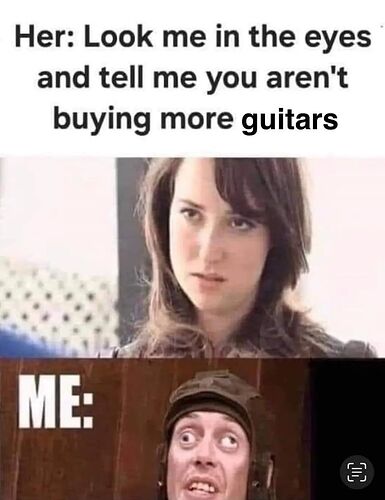 Look me in the eyes and tell me…