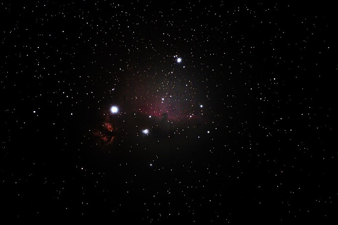 Horsehead Nebula 300x32shots ISO2000-3