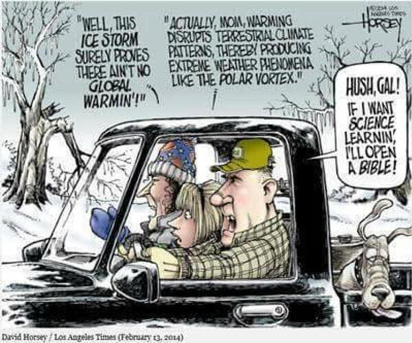 Ain't no global warming