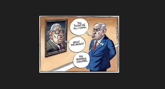 2023-12-xx - Netanyahu to Kissinger