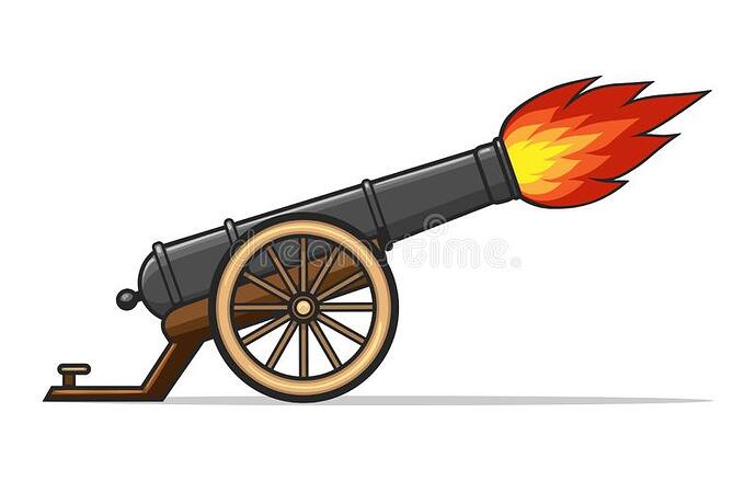 old-cannon-firing-shooting-vintage-canon-gun-vector-ancient-weapon-explosion-antique-military-symbol-illustration-isolated-168489505