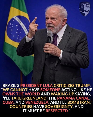 Lula on Trump