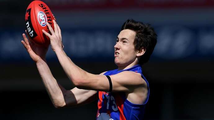 Cooper Sharman went from playing local footy at Balwyn to being of interest to AFL clubs.