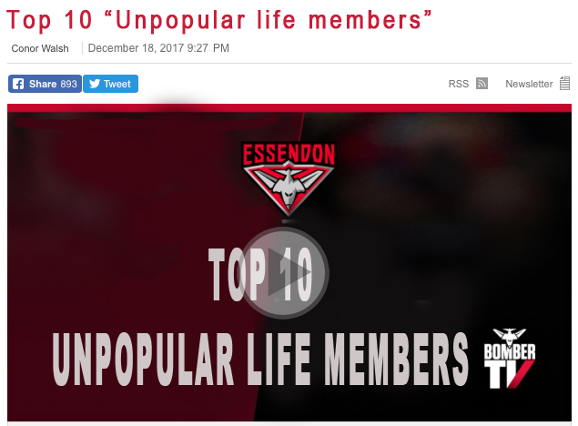 unpopular life members