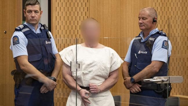 The man charged, Brenton Harrison Tarrant. Picture: AAP