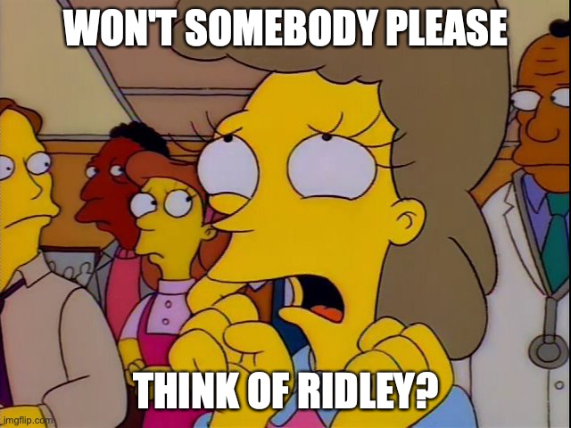Think of Ridley