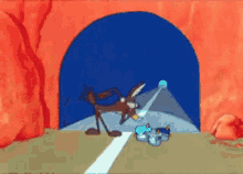 wile-e-coyote-and-the-road-runner-wile-e-coyote-runs-into-tunnel
