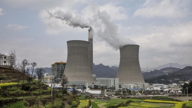 While nations such as China dominate global emissions and are increasing them, ‘nations such as Australia and New Zealand need not panic over the use of fossil fuels’. Picture: Getty Images|650x365