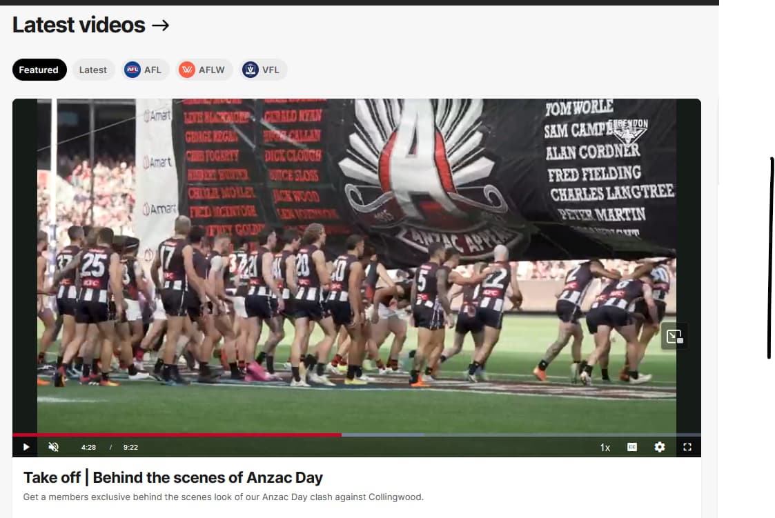 Review the Klan game - ANZAC Day 2023 - Page 67 - Dustin Fletcher ...