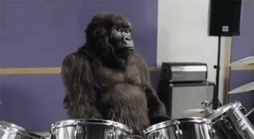 Ape drums