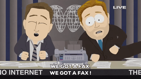 Image result for fax machine gif
